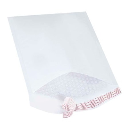 The Packaging Wholesalers Self Seal Bubble Mailers, No 4, 9-1/2"W x 14-1/2"L, White, 100/Pack ENVB857WSS